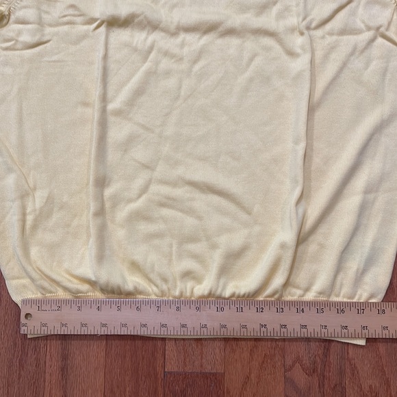 Brooks Brothers NWT Yellow Crew Neck Sweater Size XXL 100% Supima Cotton - Picture 9 of 13